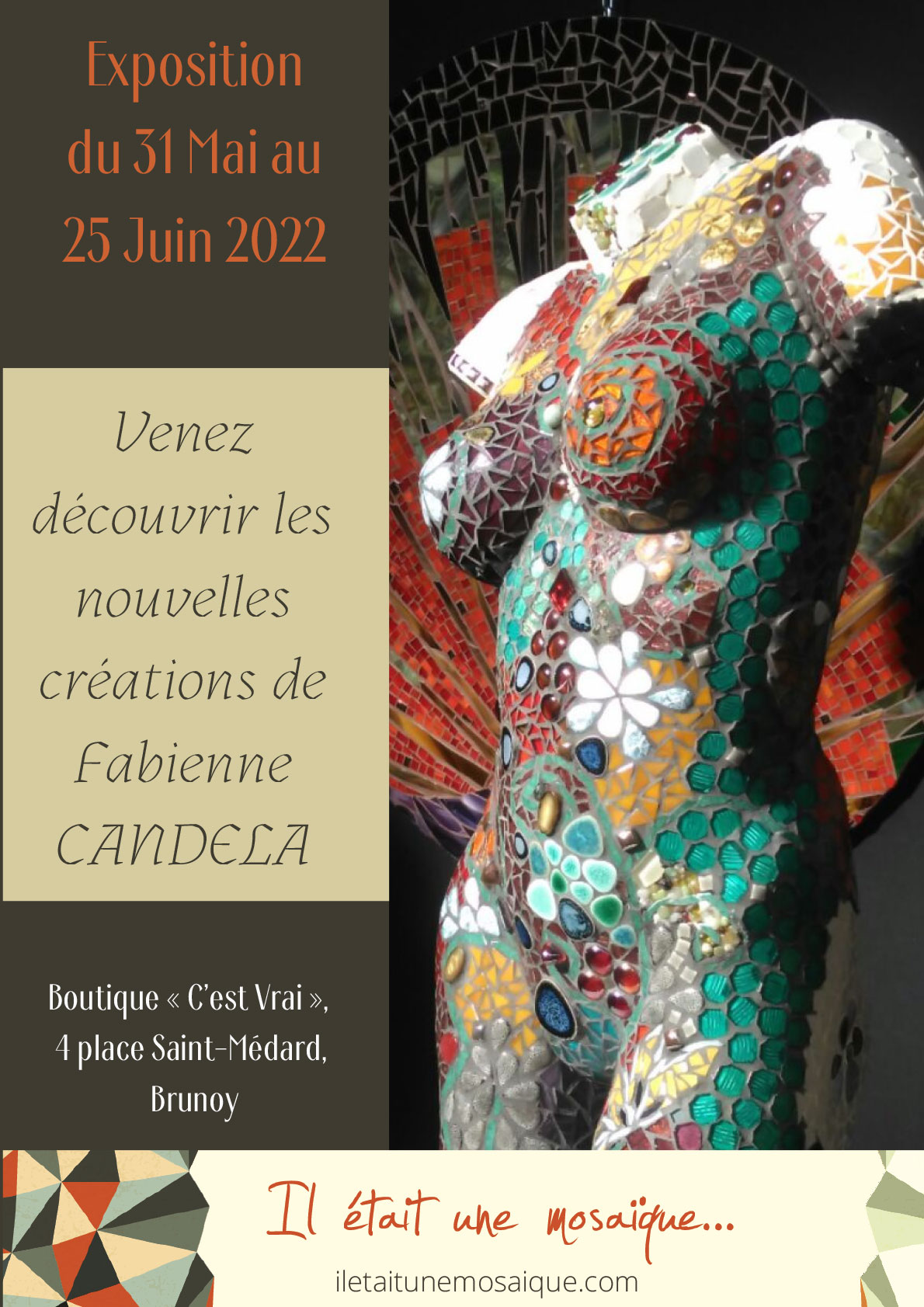 exposition du 31 mai au 25 juin 2022